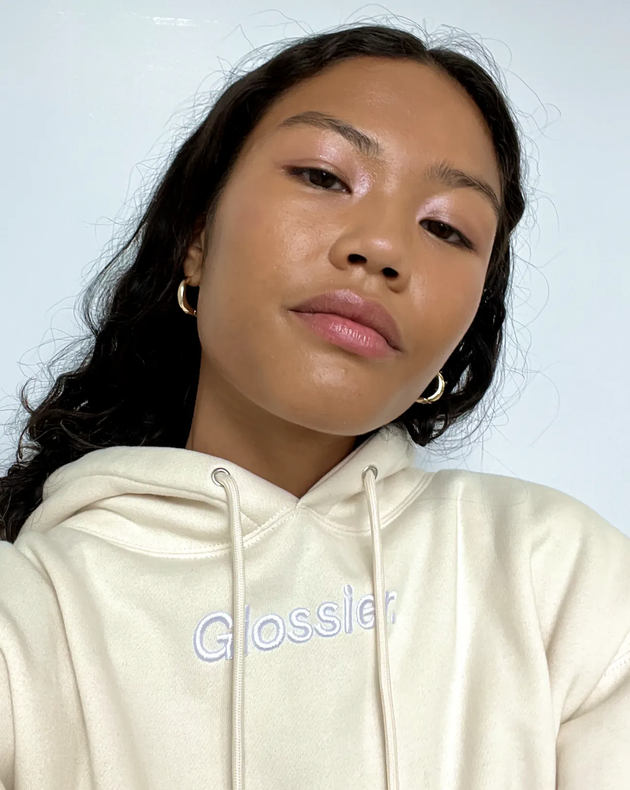 LIMITED EDITION EMBROIDERED CREAM HOODIE