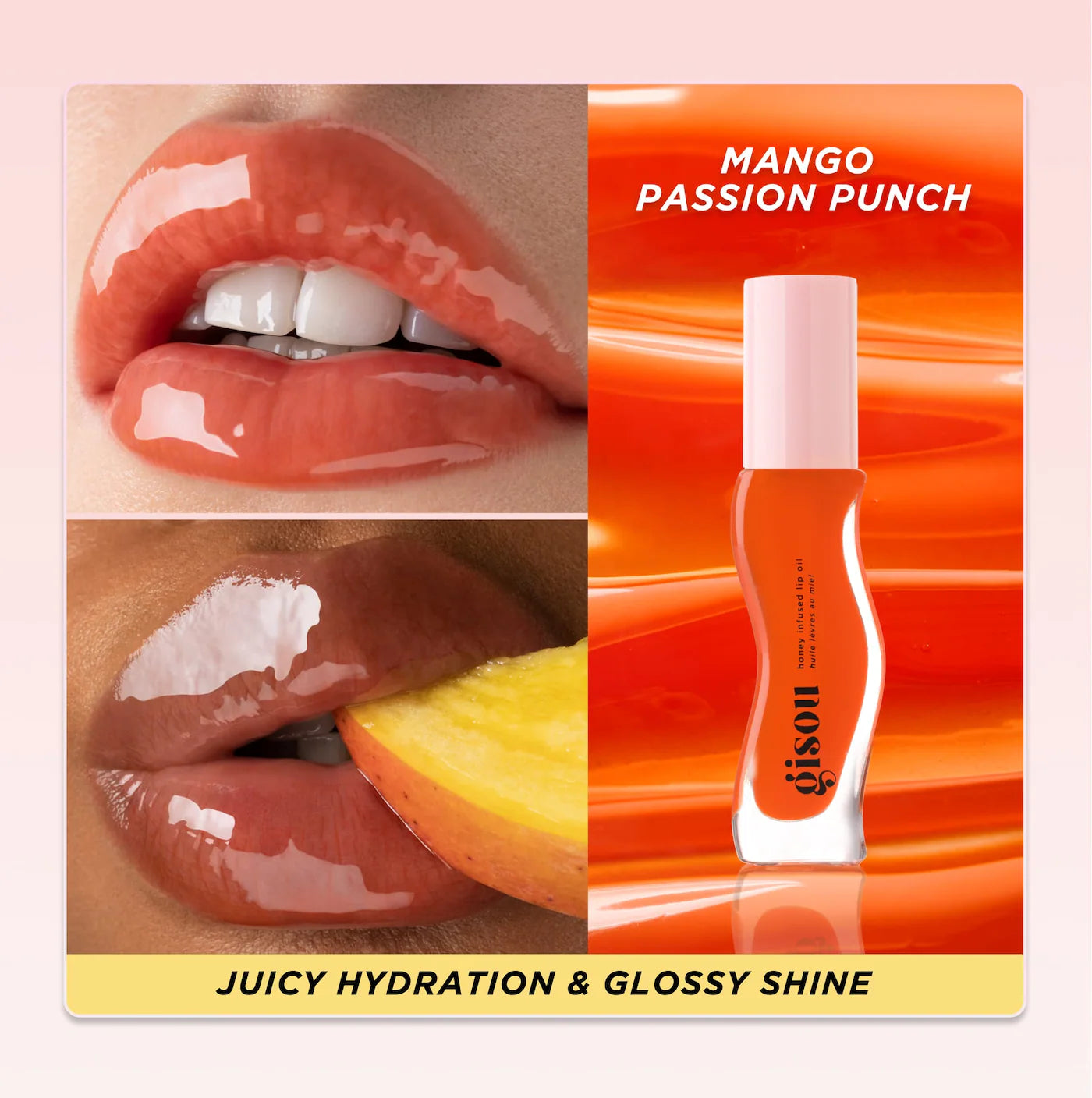 HONEY INFUSED HYDRATING LIP OIL - MANGO PASSION PUNCH *PRE ORDER*