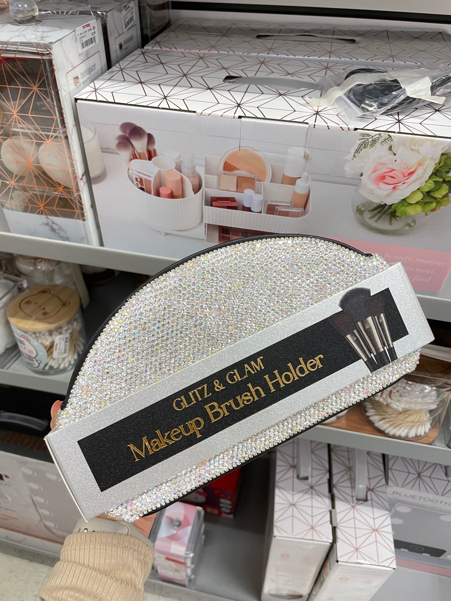 MAKEUP BRUSH HOLDER