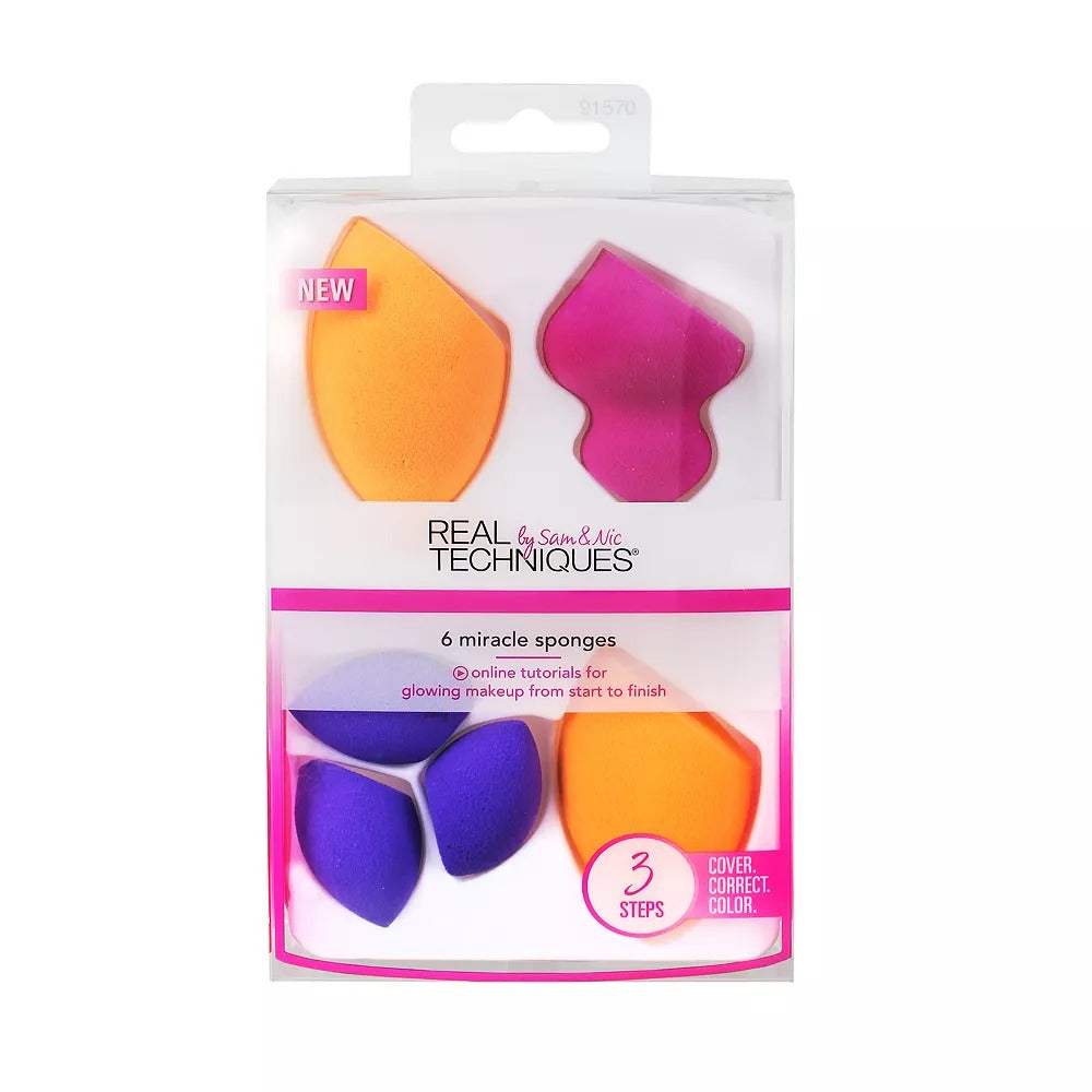 6 MIRACLE SPONGES - 91570