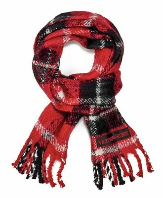 BUFANDA SCARLET & BLACK PLAID