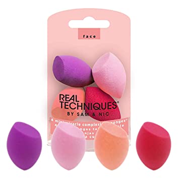 4 MINI MIRACLE COMPLEXION SPONGES - 01492