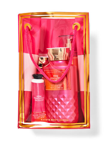 SET PINK PINEAPPLE SUNRISE