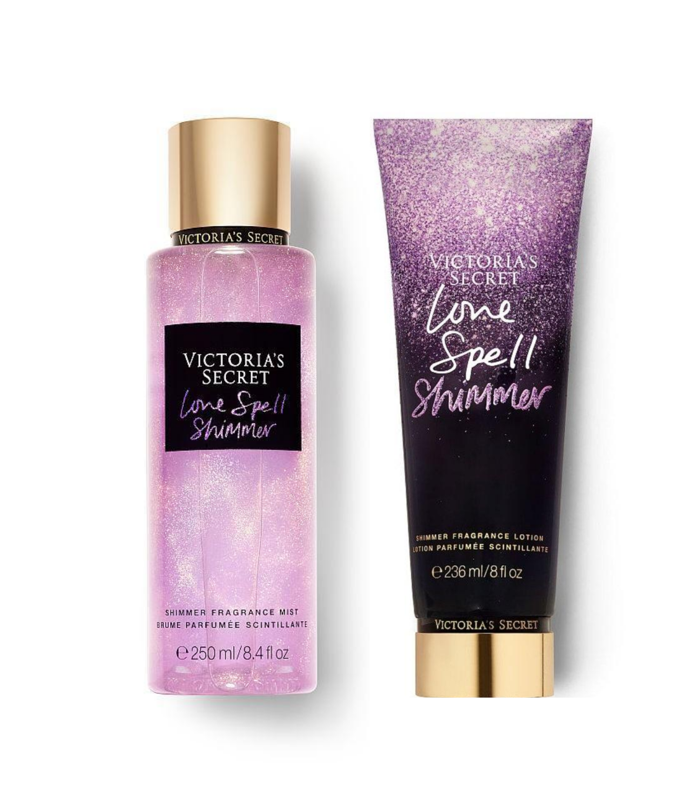 SET LOVE SPELL SHIMMER