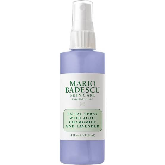 FACIAL SPRAY WITH ALOE, CHAMOMILE AND LAVENDER 118ml