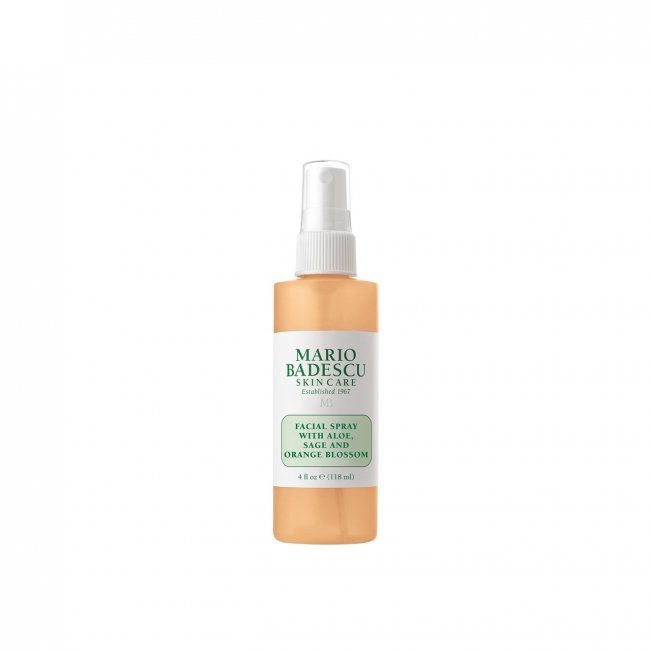 FACIAL SPRAY WITH ALOE, SAGE AND ORANGE BLOSSOM 118ml