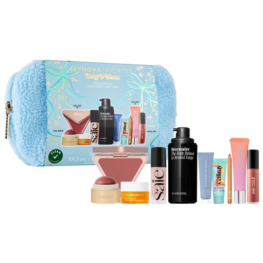 COZY AND CLEAN MAKEUP AND SKINCARE KIT - SEPHORA FAVORITES