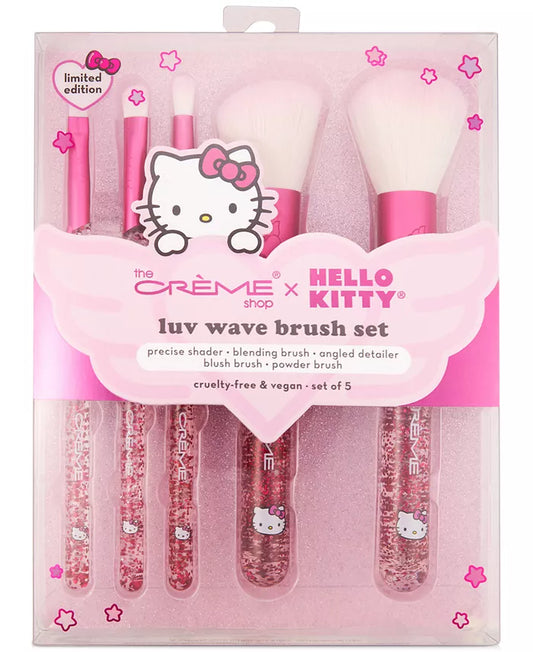HELLO KITTY LUV WAVE BRUSH SET