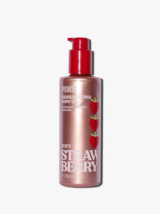 HIGHLIGHTING BODY OIL - JUICY STRAWBERRY