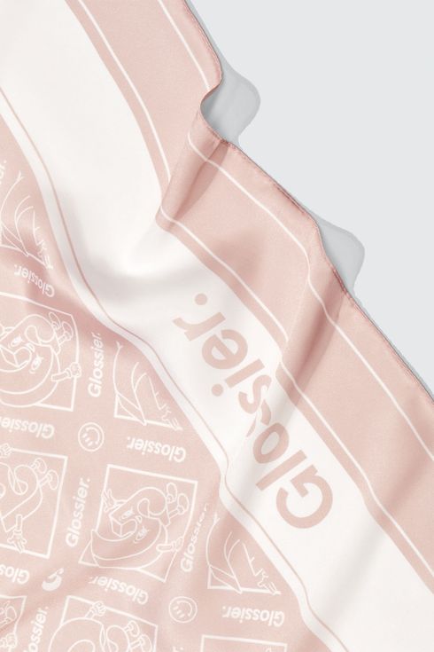 LIMITED EDITION GLOSSIER SCARF