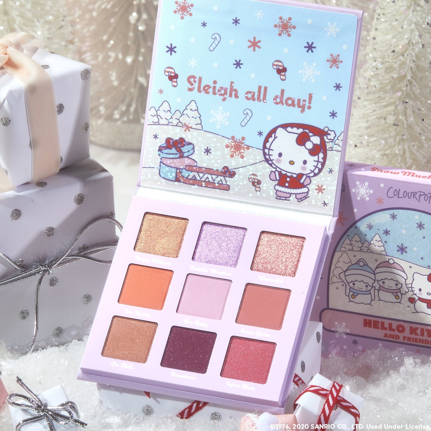 HELLO KITTY SNOW MUCH FUN PALETTE - CON DEFECTO