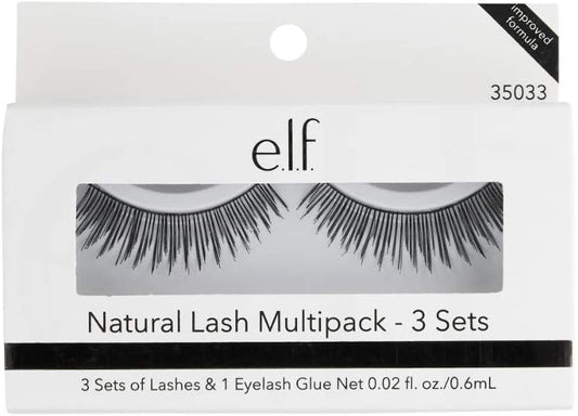 NATURAL LASH MULTIPACK - 3 SETS