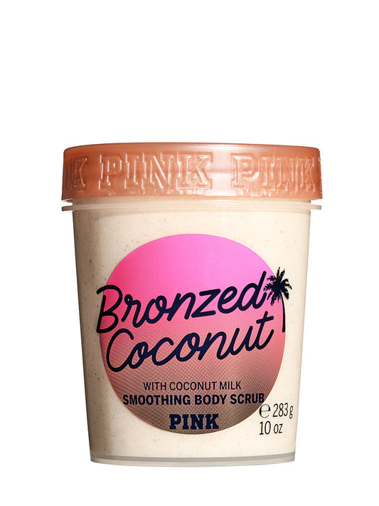 Bronzed coconut with coconut Milk Smoothing Body Scrub